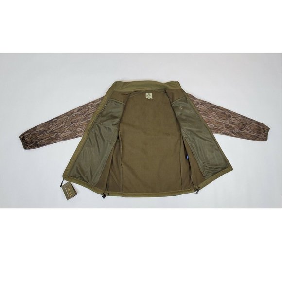 Heybo Summit Soft Shell Bottomland Camo Jacket Men's Small - Picture 3 of 8